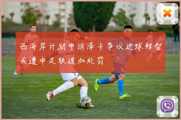 西海岸计划申诉泽卡争议进球郑智或遭中足联追加处罚
